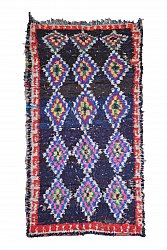 Marokkói Boucherouite szőnyeg 265 x 140 cm