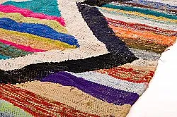 Marokkói Boucherouite szőnyeg 135 x 245 cm