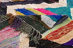 Marokkói Boucherouite szőnyeg 135 x 245 cm