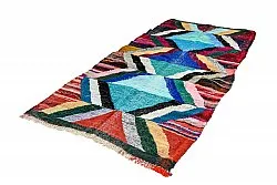 Marokkói Boucherouite szőnyeg 135 x 275 cm