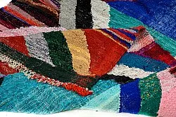 Marokkói Boucherouite szőnyeg 135 x 275 cm
