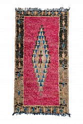 Marokkói Boucherouite szőnyeg 250 x 125 cm