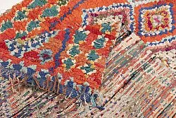 Marokkói Boucherouite szőnyeg 285 x 100 cm