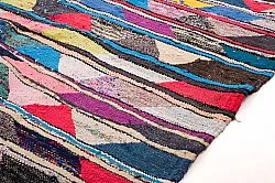 Marokkói Boucherouite szőnyeg 130 x 225 cm