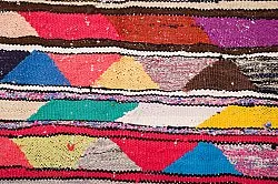 Marokkói Boucherouite szőnyeg 130 x 225 cm