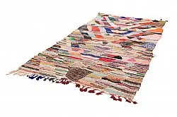 Marokkói Boucherouite szőnyeg 140 x 275 cm