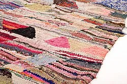 Marokkói Boucherouite szőnyeg 140 x 275 cm
