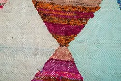 Marokkói Boucherouite szőnyeg 140 x 250 cm