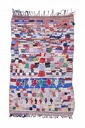 Marokkói Boucherouite szőnyeg 215 x 140 cm