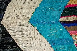 Marokkói Boucherouite szőnyeg 140 x 255 cm