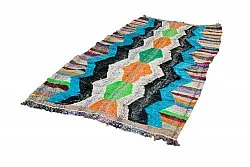 Marokkói Boucherouite szőnyeg 135 x 145 cm