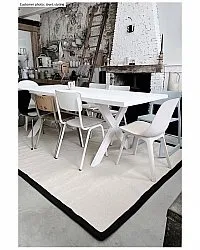 Szizál szőnyeg - Agave (fekete/offwhite)