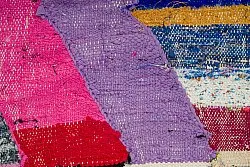 Marokkói Boucherouite szőnyeg 130 x 225 cm