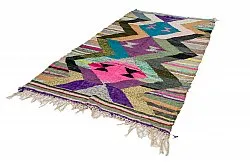 Marokkói Boucherouite szőnyeg 145 x 260 cm