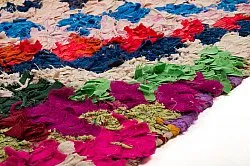 Marokkói Boucherouite szőnyeg 245 x 135 cm