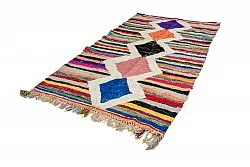 Marokkói Boucherouite szőnyeg 135 x 270 cm