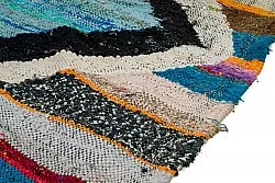 Marokkói Boucherouite szőnyeg 120 x 275 cm