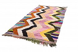 Marokkói Boucherouite szőnyeg 145 x 290 cm