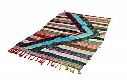 Marokkói Boucherouite szőnyeg 115 x 215 cm