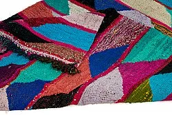 Marokkói Boucherouite szőnyeg 125 x 260 cm