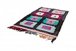 Marokkói Boucherouite szőnyeg 140 x 225 cm