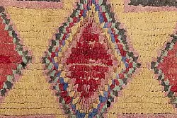 Marokkói Boucherouite szőnyeg 300 x 120 cm