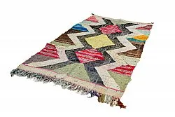 Marokkói Boucherouite szőnyeg 135 x 230 cm