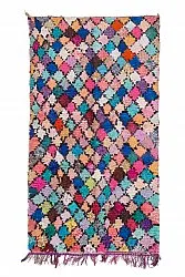 Marokkói Boucherouite szőnyeg 255 x 135 cm