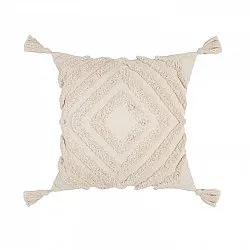Párnahuzat - Natural Boho 45 x 45 cm (bézs)