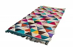 Marokkói Boucherouite szőnyeg 130 x 280 cm