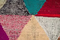 Marokkói Boucherouite szőnyeg 130 x 280 cm