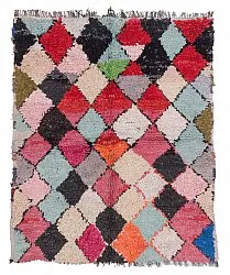 Marokkói Boucherouite szőnyeg 150 x 120 cm