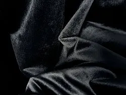 Függönyök - Bársonyfüggöny Marlyn (fekete)