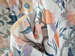 Függönyök - Pamutfüggöny - Sofi-Lee (narancssárga)