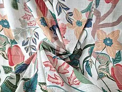 Függönyök - Pamutfüggöny - Sofi-Lee (piros)