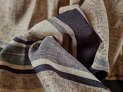 Függönyök - Vászonfüggöny Letitia (bézs)