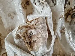 Függöny - Blom (bézs)