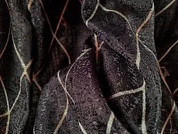 Függöny - Bailey (fekete)