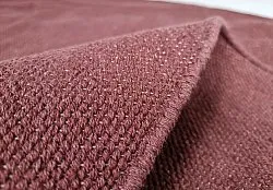 Kerek pamutszőnyeg - Billie (bordó)