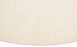 Kerek pamutszőnyeg - Billie (fehér)