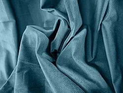 Függönyök - Bársonyfüggöny Juliet (kék)