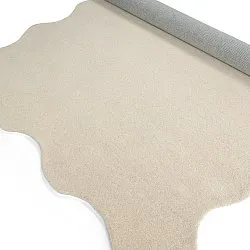 Hullámos gyapjúszőnyeg - Diu Hand Tufted Wool Premium (krém)