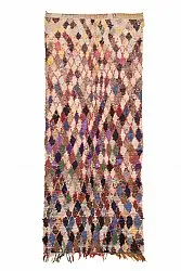 Marokkói Boucherouite szőnyeg 295 x 120 cm