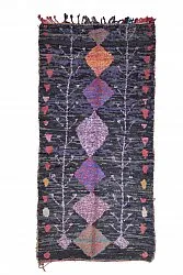 Marokkói Boucherouite szőnyeg 285 x 135 cm