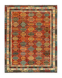 Afgán Kelim szőnyeg 393 x 310 cm