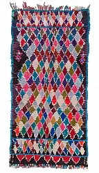Marokkói Boucherouite szőnyeg 225 x 105 cm