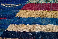 Marokkói Boucherouite szőnyeg 135 x 230 cm