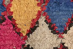 Marokkói Boucherouite szőnyeg 210 x 95 cm