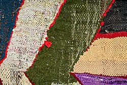 Marokkói Boucherouite szőnyeg 140 x 250 cm