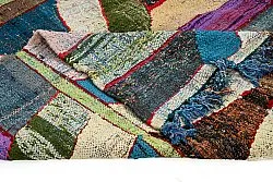 Marokkói Boucherouite szőnyeg 140 x 250 cm